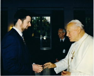 Stefan und Johannes Paul II